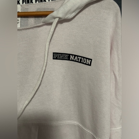 Pink Victoria’s Secret Hooded Sweatshirt - Picture 2 of 6
